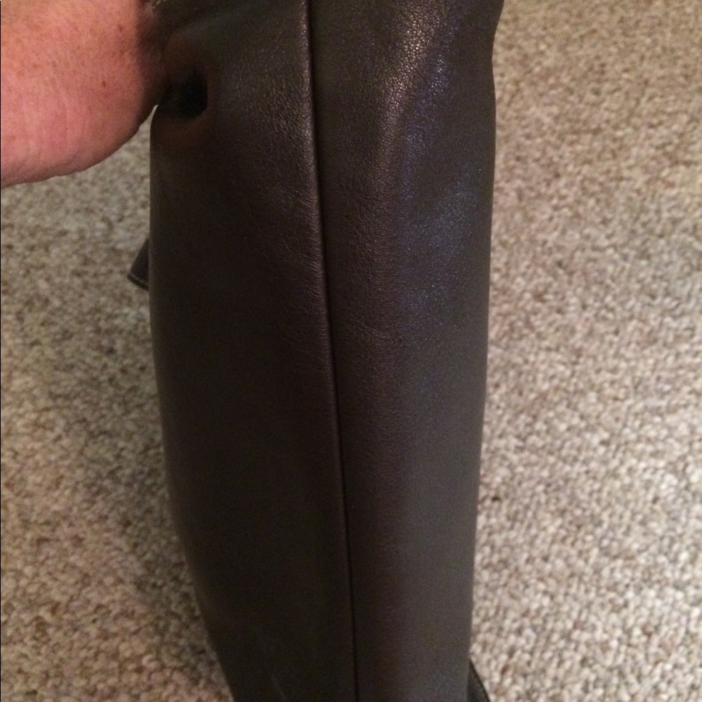 Ralph Lauren dark brown purse - Picture 5 of 5